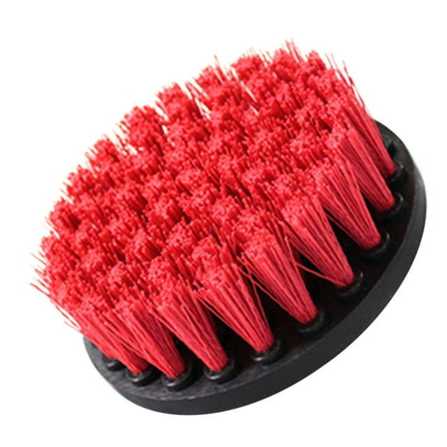 Xihbxyly Juego de Cepillos para Taladro, Cerdas de Nailon de 5 Pulgadas, Eje de Cambio Rápido, Limpieza Multisuperficie, Bañera, Azulejos, Lechada, Alfombra, Baño, Suelo, Herramienta Versátil, Fácil