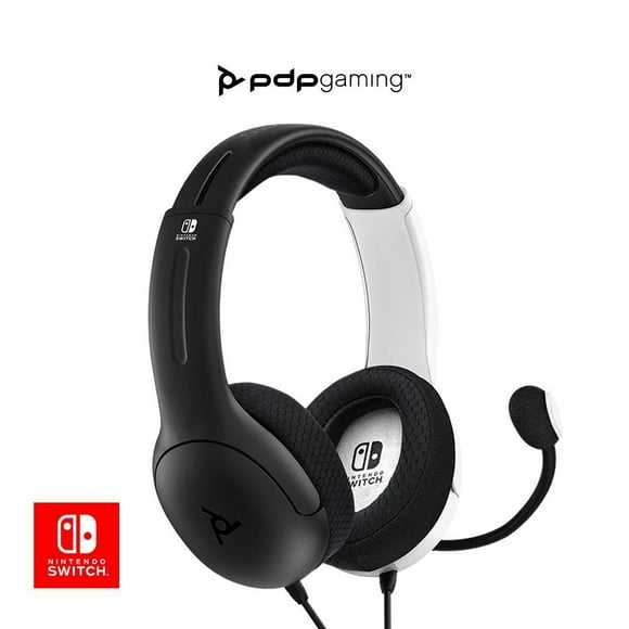 PDP Gaming LVL40 Wired Stereo Gaming Headset: Black Nintendo Switch, Nintendo Switch (OLED Model), PDP Switch Headset Black