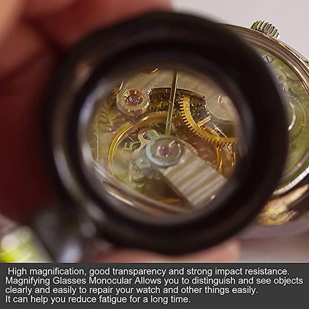 Pieces Watchmakers Loupe 3x-20x Jewels Loupe With Magnifying