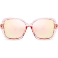 thumbnail image 3 of Polarized Women Square Sunglasses Sparkling Composite Shiny Frame, 3 of 6
