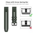 thumbnail image 4 of Pulseras NotoCity compatibles con Fenix 6 22 mm, color verde militar, 4 of 8