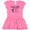Raspberry with Polka Dots, variant on Inktastic Pi Day Baby Girl Cute Math Girls Baby Dress