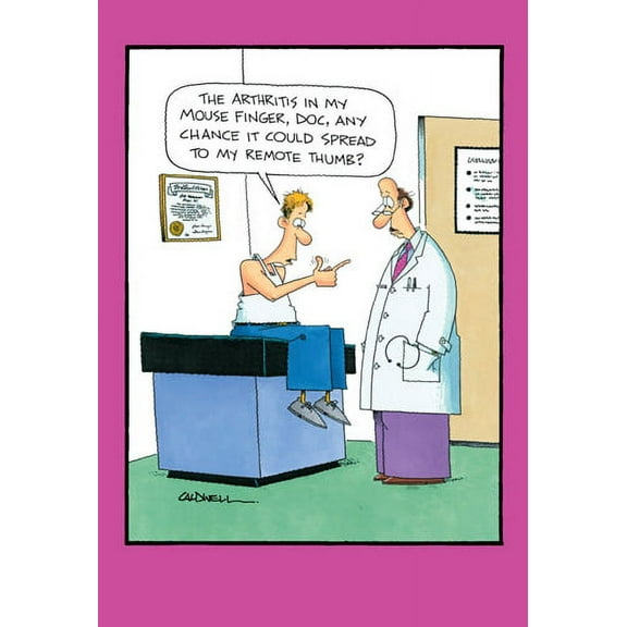 Nobleworks Remote Thumb Funny / Humorous Father's Day Card