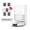 White, variant on DREAME Robot Vacuum and Mop, 25000Pa Suction, TriCut Anti-Tangle, 100 Days Auto-Empty, Pet Hair Capets Friendly, MopExtend Tech for Edge Cleaning, Smart Obstacle Avoidance, Black