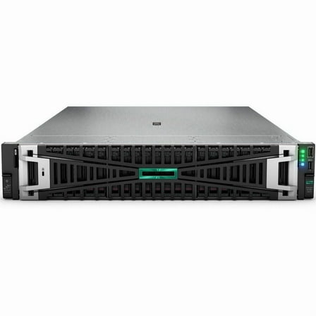 HPE ProLiant DL380 G11 2U Rack Server, 1 x Intel Xeon Gold 6530 2.10 GHz, 64 GB RAM, 1.92 TB SSD, (2 x 960GB) SSD Configuration, 12Gb/s SAS, Serial ATA/600, NVMe Controller