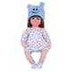 thumbnail image 1 of Reborn Infants Dolls Vinyl Full Body Lifelike Baby Dolls for Children GiftBlue, 1 of 4