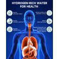 thumbnail image 2 of Botella de agua Asgool generadora de hidrógeno de vidrio, 340 ml, 2 of 7