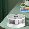 thumbnail image 5 of Portable Oscillating Standing Fan with Remote Controller, Foldable Desk Fan, Rechargeable Quiet USB Mini Folded Floor Fan, Pedestal Fans for Personal Bedroom Office Fishing Camping Travel, 5 of 5