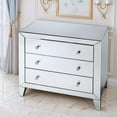 thumbnail image 2 of Butler Specialty Butler Loft 3 Drawer Accent Chest In Clear, 2 of 4