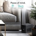 thumbnail image 6 of Vornado EV3 Whole Room Evaporative Humidifier, 1.5 gal Capacity, Electronic Humidistat, Top Fill, 54-Hour Run Time, 10 Speed Settings, Energy Efficient, 2 Antimicrobial Wicks, Easy To Clean, Black, 6 of 6