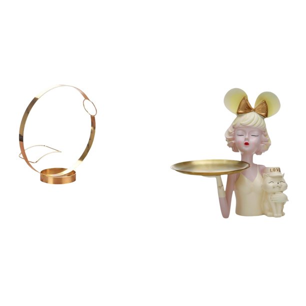 Portabotellas de vino,Soporte para botellas de vino,soporte para botellas de vino,estante de hierro,Decoración de gabinete de vino tinto de regalo de barra de cocina,Estatua con bandeja para