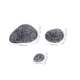 thumbnail image 2 of OUNONA 6Pcs Decorative Landscape Rocks Grey Micro Landscape Decor with Realistic Appearance for Garden Enhancement, 2 of 8