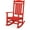 Red, variant on Hanover Pineapple Cay All-Weather Outdoor Patio Porch Rocker, Eco-Friendly, Recycled Material, - HVR100GY