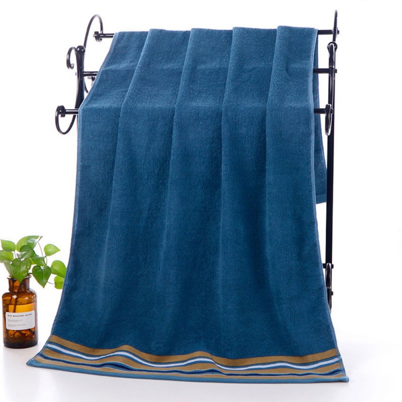 Projectretro 4 Pack Oversized Bath Sheet Towels (27 x 54 in,Navy Blue