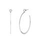 thumbnail image 1 of Pendientes de aro Michael Kors de acero inoxidable para mujer, 1 of 5