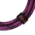 thumbnail image 2 of Cable para Instrumentos Kirlin Onda Negra Morada ángulo Recto 1/4 Pulgadas 10 Pies, 2 of 6