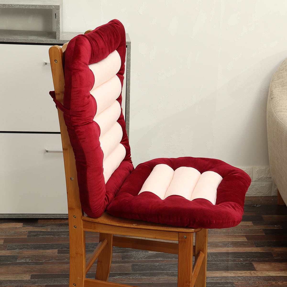 Seat Cushion Lumbar Back Support Orthopedic Home Car Office Chair Seat