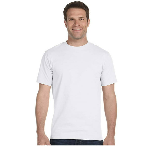 Hanes - Hanes Men's Lay Flat Collar Tall Beefy T-Shirt, Style 518T ...