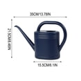 thumbnail image 3 of Cevemin 2L Large Capacity Thickened Plastic Long Spout Watering Can Home Garden Flower Vegetable Water Pot, 3 of 6