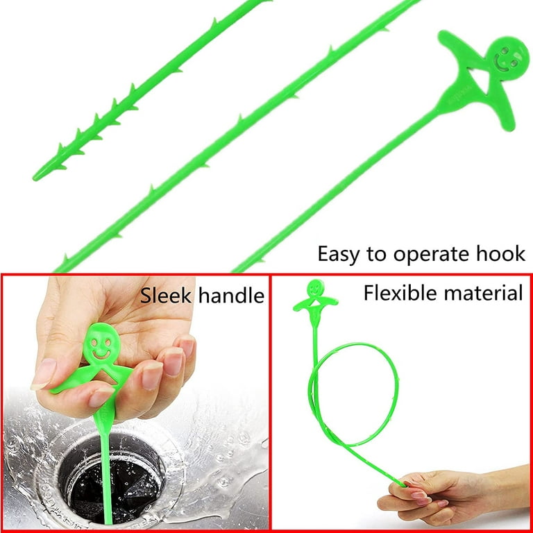 DrainShroom Tub and Sink Snake Auger Clog Remover for Drains, 36 Inch
