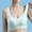 Light Blue, variant on SMihono Seamless Bras for Women Plus Size Comfortable Soft Bras Breathable Push Up Bras No Underwire Gathering Bralettes (Khaki XXL )