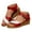 Red, variant on Mostsola Womens Wedge Sandals Fashion Leaf Band Open Toe Non-Slip Ankle Strap Summer Dress Shoes