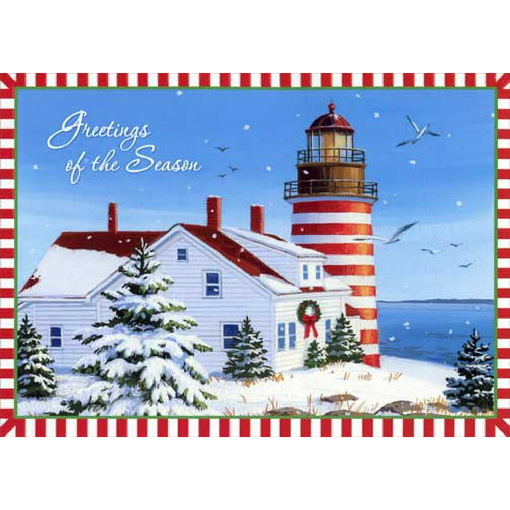 Nautical Christmas Cards 