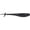BLACK, variant on Rapala CrushCity Mooch Minnow soft bait 25 Albino Shad