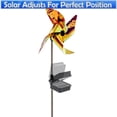 thumbnail image 2 of US 2 Pcs Solar LED Windmill Spinner RGB Wind Outdoor Catcher Patio Holiday, 2 of 5