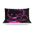 thumbnail image 3 of Hello Kitty 3-Piece Twin Bed Set - Includes 1 Single Comforter And 2 Pillowcases Bedding - Fade Resistant Microfiber - Hello Kitty, 3 of 4