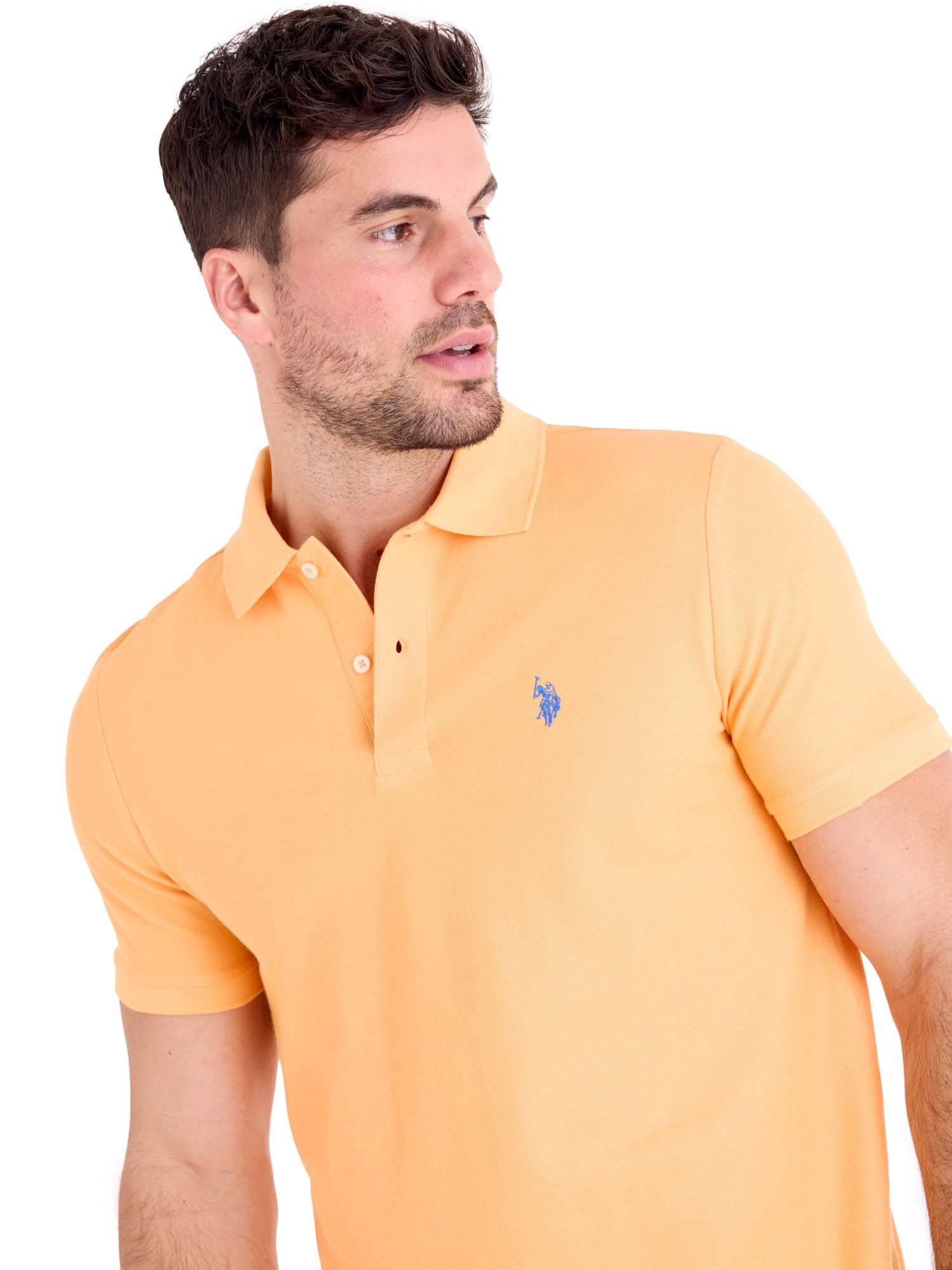 U.S. Polo Assn. Men's Performance Pique Polo Shirt