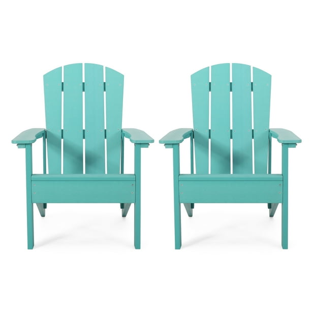 Giulietta Outdoor Faux Wood Adirondack Chairs Teal Com Giulietta Outdoor Faux Wood Adirondack, Teal Adirondack Chairs Target