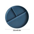thumbnail image 3 of Pklyzj Spring Savings Divided Plates For Kids Adults Compartment Plates Lightweight Reusable Dinnerware Portion Plastic Plates on Clearance, 3 of 6