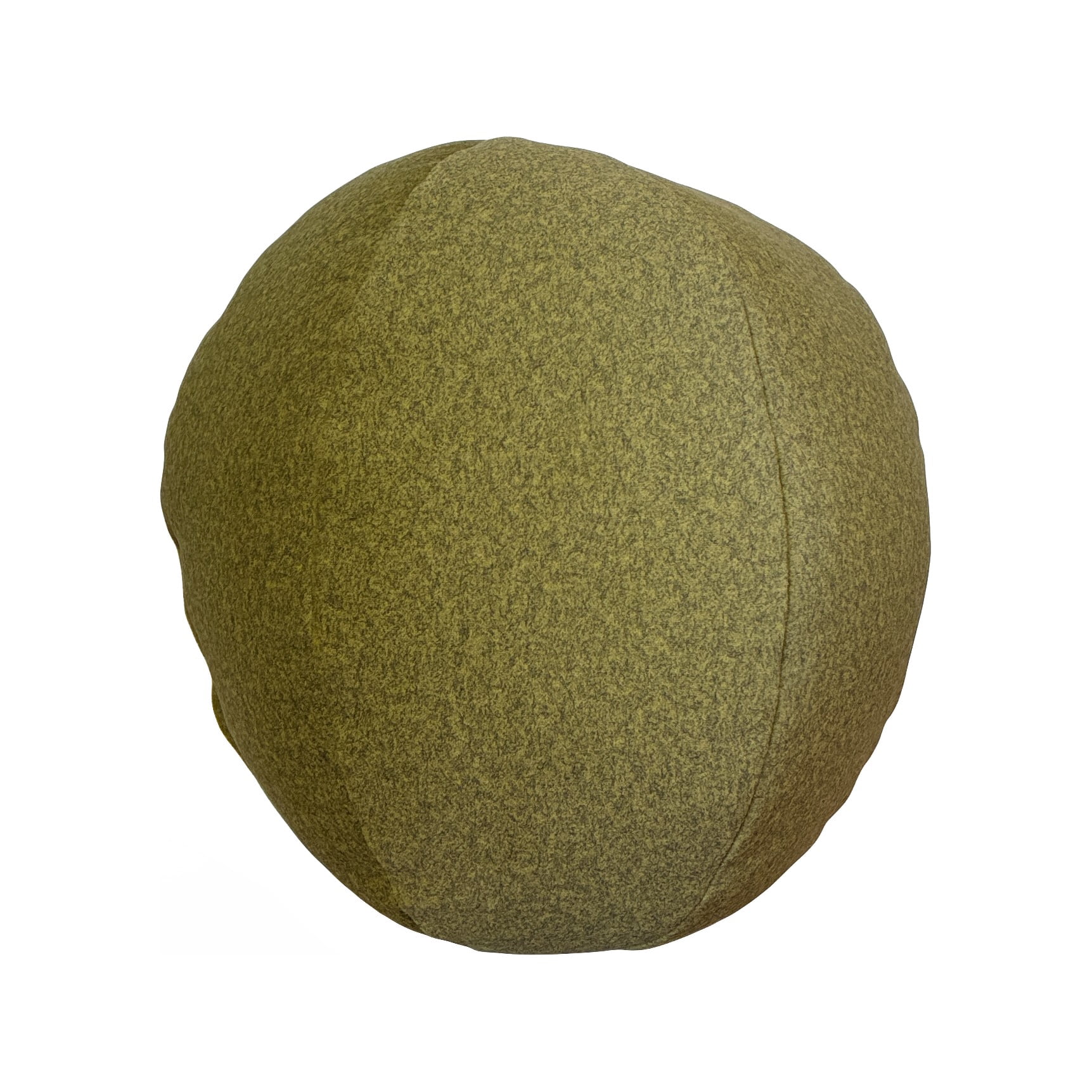 Qiviut Green Round Pillow