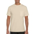 thumbnail image 1 of Gildan T-Shirt Ultra Cotton pour Hommes avec Poche, 2TG, Sable, 1 of 2