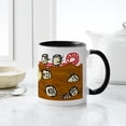 thumbnail image 6 of CafePress - Marshmallows Drowning In Hot Chocolate Mug - 11 oz Ceramic Mug - Novelty Coffee Tea Cup, 6 of 6