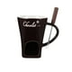 thumbnail image 3 of Taza para fondue de 130 ml, olla para fundir chocolate, olla para fundir mantequilla, taza para fundir chocolate marrón, 3 of 9
