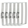 thumbnail image 1 of Unique Bargains Rectangular Hose Clamps, 4' x 2' 304 Stainless Steel Square Duct Pipe Clamp, 1 of 4