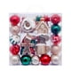 thumbnail image 1 of 74 bolas navideñas colgantes de diseño europeo, fáciles de colgar. Rojo Verde Marrón, 1 of 9