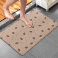 thumbnail image 4 of Beige Football and Stars Pattern Bathroom Rugs Mat,Non Slip Microfiber Bathroom Rug,Rubber Backing,Soft Bathroom Mats for Bathroom Floor,Tub and Shower,20x32in(50x80cm), 4 of 5