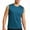 Blue, variant on Men's Tank Tops, Ice-Silk Knit Loose Fit Sleeveless Crew Neck Summer Breathable Sports Tank Top for Men 1.Cool-Touch Poly:Ice-Silk Knit Wicks Sweat So Skin Feels Chill on Hot Days