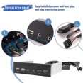 thumbnail image 5 of 5.25 Inch Desktop Pc Case Internal Front Panel Usb Hub 2 Ports Usb 3.0 And 2 Ports Usb 2.0 With Hd A, 5 of 5