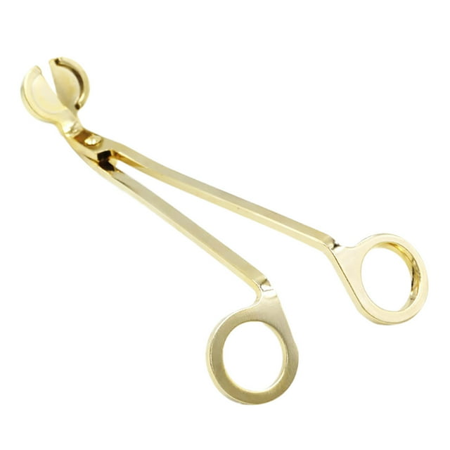 Stainless Steel Candle Wick Oil Lamp Trimmer Scissors Cutter Snuffers