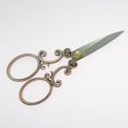 thumbnail image 3 of EHJRE Vintage Flower Sewing Embroidery Scissors Cross Stitch Tool Bronze, 3 of 9