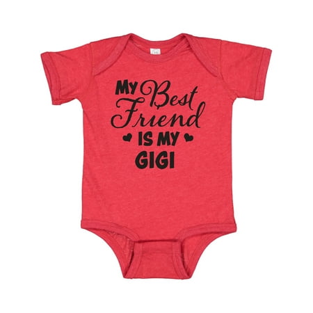 

Inktastic My Best Friend is My Gigi with Hearts Gift Baby Boy or Baby Girl Bodysuit