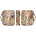 thumbnail image 2 of Yuyamidu Hummingbird Bible Cases for Woman Flowers Quilted Bible Cover Protective Bible Carrying Case Bag with Tote Handle Fashion Carrying Bible Study Supplies Accessories, 2 of 8