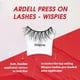 thumbnail image 3 of Pestañas postizas Ardell Press On Wispies autoadhesivas, paquete de 4 unidades, 3 of 5