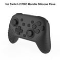 thumbnail image 3 of Protective Cover for Switch 2 Pro Game Controller Case Sleeve Controller Antislip Silicone Soft Shell Sticker Skin Game Accessories, 3 of 10