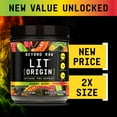 thumbnail image 5 of Beyond Raw LIT Origin Pre Workout Powder, Gummy Worm, for Men & Women, Energy & Pumps, 30 Servings, 5 of 11