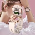 thumbnail image 4 of tredstone Full Round Touch Mechanical Button Operations Long Battery Life Smart Watch Headset Watch 2-in-1 silver, 4 of 6
